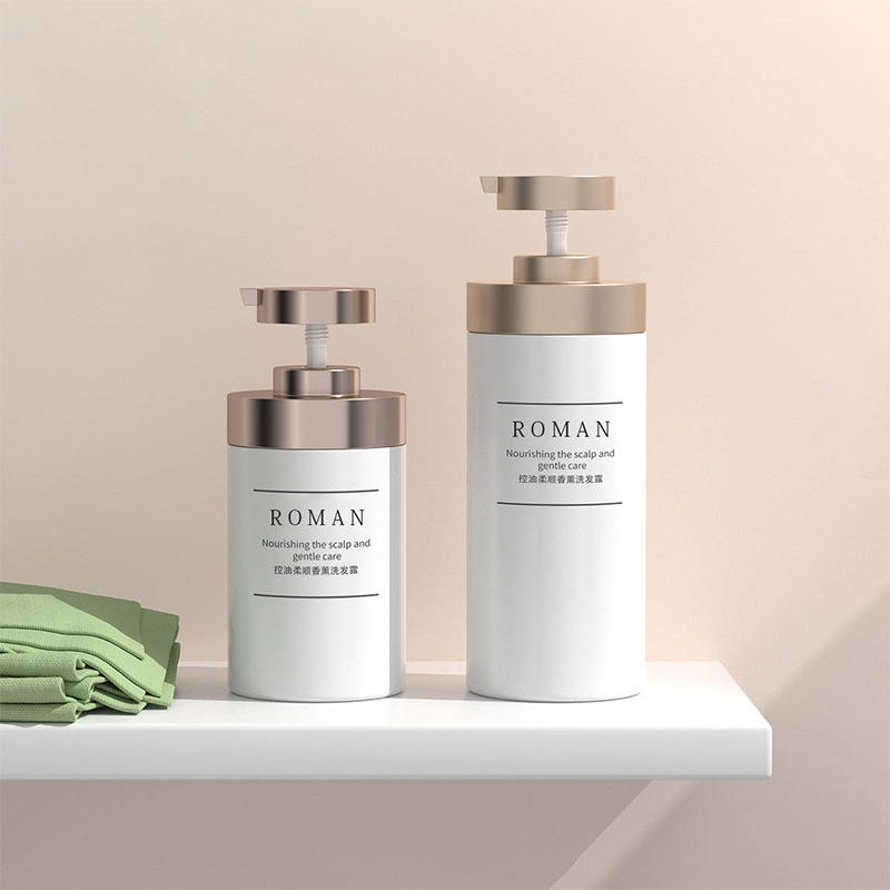 প্লাস্টিক 500ml 600ml 750ml 800ml ক্লিনজার বডি লোশন ডিসপেনসার লিকুইড সোপ শ্যাম্পু শাওয়ার জেল বোতল