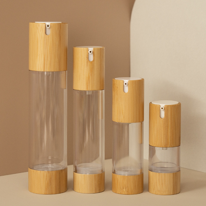 দৈনন্দিন জীবন থেকে পরিবেশগত সুরক্ষা: বাঁশের প্রসাধনী বোতলগুলির একটি প্যানোরামিক দৃশ্য