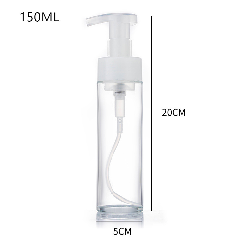 খালি কাচের ফোম পাম্পের বোতল ক্লিয়ার ফ্রস্টেড স্কিন কেয়ার ফোমিং হ্যান্ড সোপ বোতল খালি কাচের ফোম পাম্পের বোতল ক্লিয়ার ফ্রস্টেড স্কিন কেয়ার ফোমিং হ্যান্ড সোপ বোতল