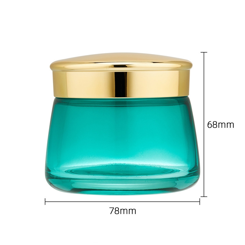 সোনার ঢাকনা কসমেটিক স্কিনকেয়ার খালি বডি বাটার জার সোনার ঢাকনা কসমেটিক স্কিনকেয়ার খালি বডি বাটার জার