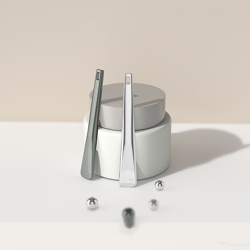 গোল্ড মেটাল আই ক্রিম আবেদনকারী কসমেটিক স্প্যাটুলা ফেসিয়াল ম্যাসেজ মেকআপ চামচ গোল্ড মেটাল আই ক্রিম আবেদনকারী কসমেটিক স্প্যাটুলা ফেসিয়াল ম্যাসেজ মেকআপ চামচ