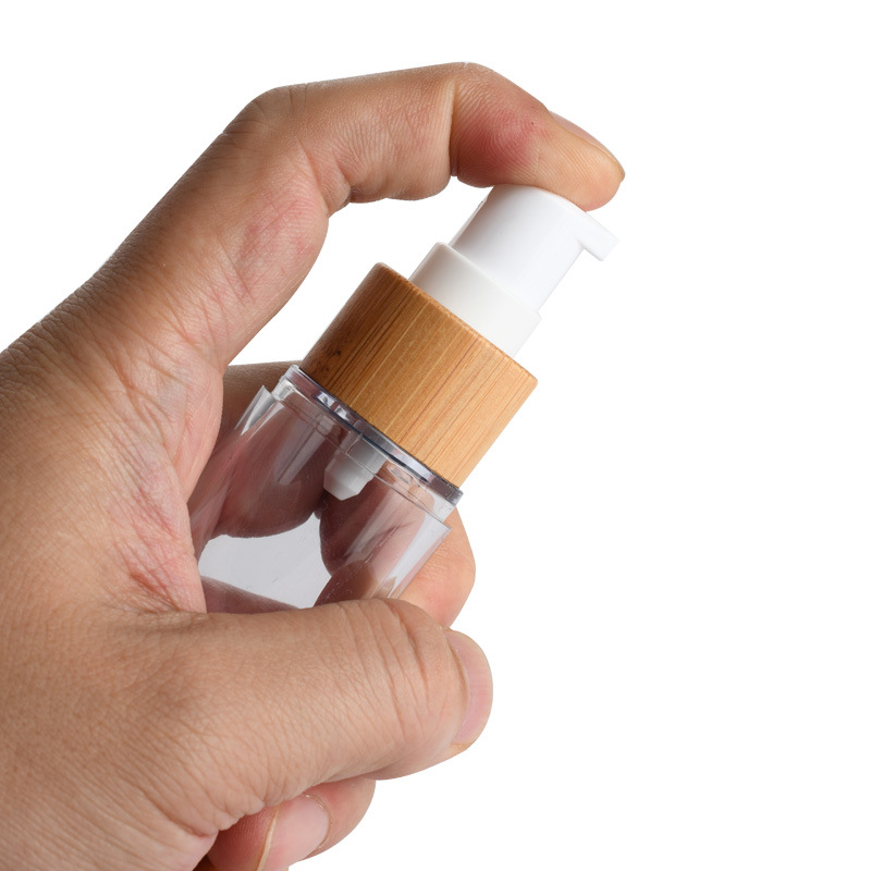 প্রসাধনী বাঁশের বায়ুহীন পাম্প বোতলের জন্য পুনর্ব্যবহারযোগ্য লোশন 50ml বাঁশের বায়ুবিহীন বোতল প্রসাধনী বাঁশের বায়ুহীন পাম্প বোতলের জন্য পুনর্ব্যবহারযোগ্য লোশন 50ml বাঁশের বায়ুবিহীন বোতল