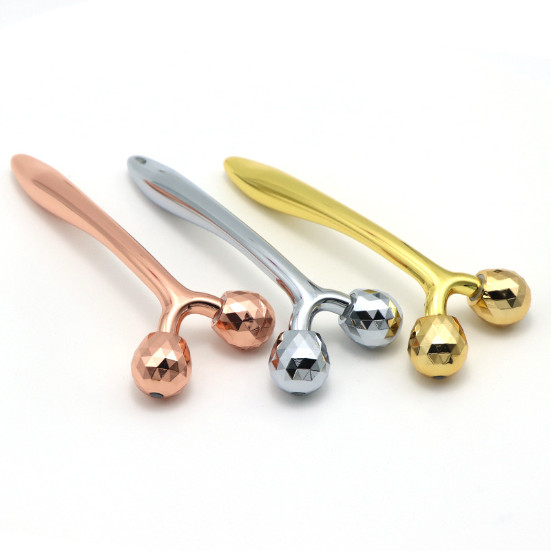 Y শেপ 3D ম্যাসেজ বিউটি বার হ্যান্ডহেল্ড ফেসিয়াল লিফটিং অ্যান্টি-এজিং স্কিন কেয়ার 24k গোল্ড মেটাল ফেস রোলার Y শেপ 3D ম্যাসেজ বিউটি বার হ্যান্ডহেল্ড ফেসিয়াল লিফটিং অ্যান্টি-এজিং স্কিন কেয়ার 24k গোল্ড মেটাল ফেস রোলার