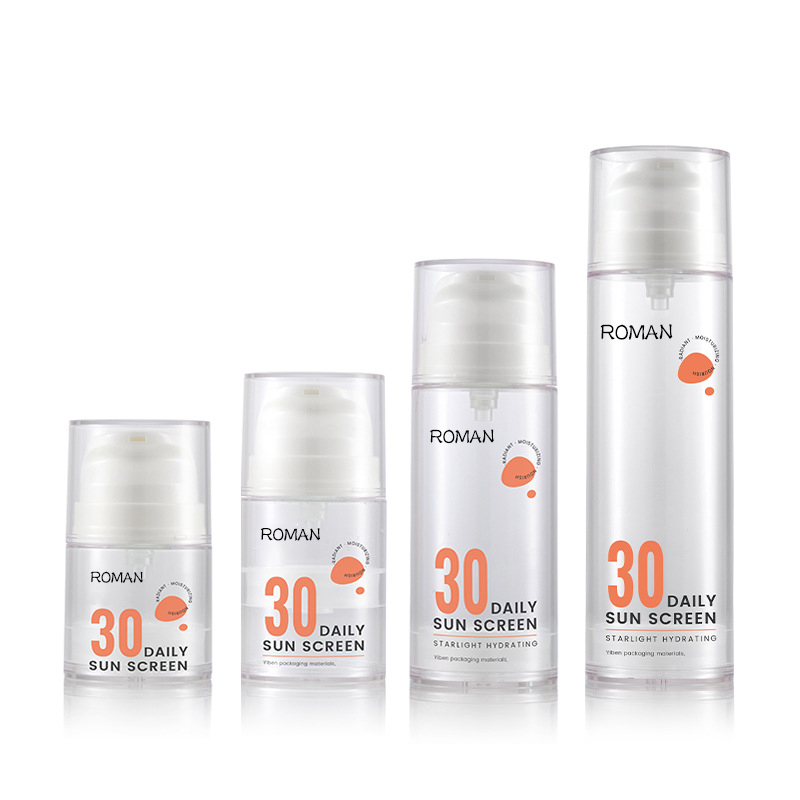 স্কিন কেয়ার সিরাম বডি অয়েলের জন্য 15ml 30ml 50ml 100ml 120ml স্বচ্ছ সাদা এয়ারলেস প্যাকেজিং পাম্প বোতল স্কিন কেয়ার সিরাম বডি অয়েলের জন্য 15ml 30ml 50ml 100ml 120ml স্বচ্ছ সাদা এয়ারলেস প্যাকেজিং পাম্প বোতল
