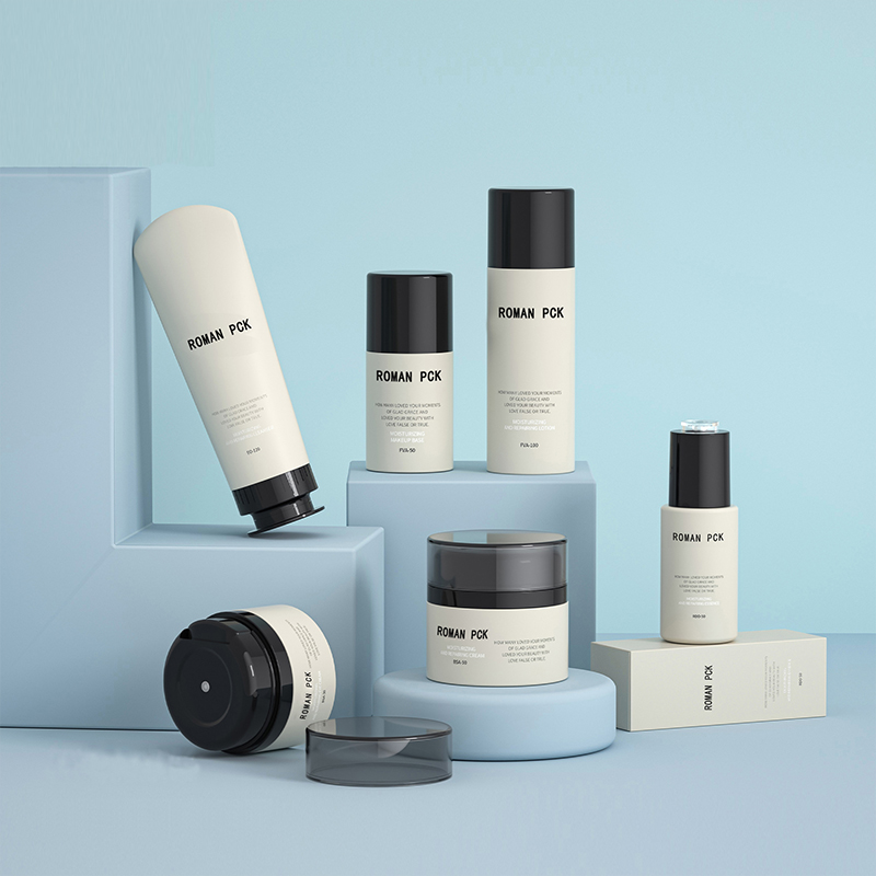 স্কিন কেয়ার ফেস ক্রিম লোশনের জন্য 15ml 30ml 50ml প্লাস্টিক ভ্যাকুয়াম ক্রিম জার এয়ারলেস প্রেস পাম্প বোতল কসমেটিক প্যাকেজিং ধারক