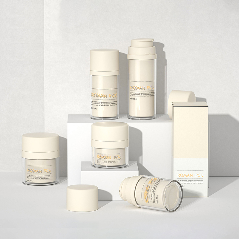 এয়ারলেস বোতল 30ml 50ml 50ml 100ml এক্রাইলিক এয়ারলেস বোতল স্কিন কেয়ার কসমেটিক সানস্ক্রিন স্কিনকেয়ার ফাউন্ডেশন লোশনের জন্য এয়ারলেস পাম্প বোতল