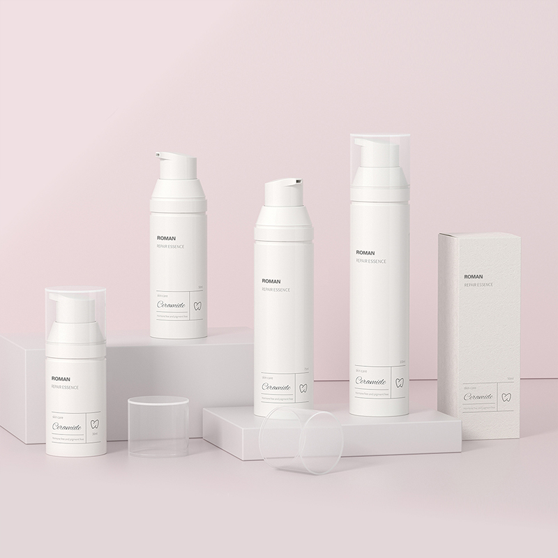 ফেস ক্রিম কসমেটিক এসপিএফ সানস্ক্রিন ক্রিম বোতল ধারক উচ্চ মানের প্রসাধনী প্যাকেজিংয়ের জন্য বায়ুহীন পাম্প বোতল ফেস ক্রিম কসমেটিক এসপিএফ সানস্ক্রিন ক্রিম বোতল ধারক উচ্চ মানের প্রসাধনী প্যাকেজিংয়ের জন্য বায়ুহীন পাম্প বোতল