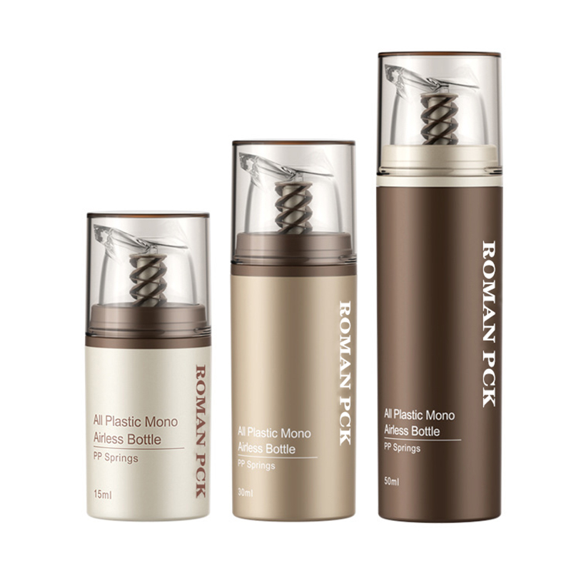 ক্রিম জেল লোশনের জন্য ব্রাউন প্লাস্টিক এয়ারলেস কসমেটিক ক্রিম ক্লিয়ার পাম্প বোতল স্কিনকেয়ার ডিসপেনসার মেকআপ কন্টেইনার ক্রিম জেল লোশনের জন্য ব্রাউন প্লাস্টিক এয়ারলেস কসমেটিক ক্রিম ক্লিয়ার পাম্প বোতল স্কিনকেয়ার ডিসপেনসার মেকআপ কন্টেইনার