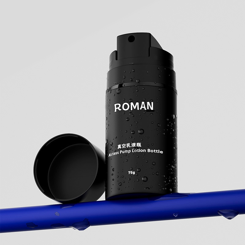 ম্যাট ব্ল্যাক লোশন বোতল 15ml 30ml 50ml 100ml 120ml 150ml স্কিনকেয়ার এসেন্স পাম্প এয়ারলেস বোতল প্রসাধনী প্যাকেজিংয়ের জন্য ম্যাট ব্ল্যাক লোশন বোতল 15ml 30ml 50ml 100ml 120ml 150ml স্কিনকেয়ার এসেন্স পাম্প এয়ারলেস বোতল প্রসাধনী প্যাকেজিংয়ের জন্য