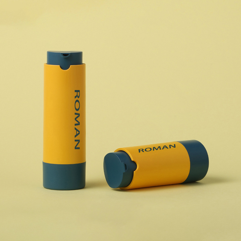 লোশন বা ফেস মিস্টের জন্য রাউন্ড প্লাস্টিক কসমেটিক সিরাম কন্টেইনার স্কিনকেয়ার এয়ারলেস পাম্প বোতল 15ml 30ml 50ml লোশন বা ফেস মিস্টের জন্য রাউন্ড প্লাস্টিক কসমেটিক সিরাম কন্টেইনার স্কিনকেয়ার এয়ারলেস পাম্প বোতল 15ml 30ml 50ml