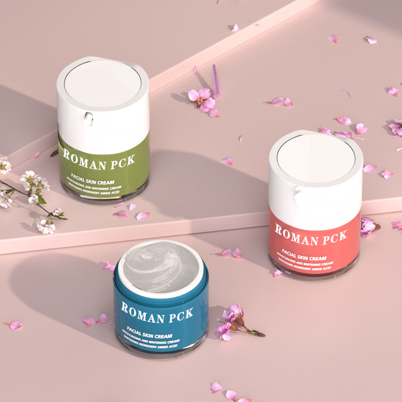 15g 30g 30ml 50ml 100ml প্লাস্টিক স্কিনকেয়ার ফেস ক্রিম এয়ারলেস জার সঙ্গে লোশন এসেন্স সিরাম ক্রিমের জন্য AS ক্যাপ