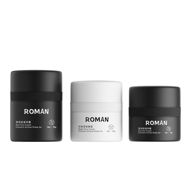 15ml 30ml 50ml সাদা কালো ডাবল ওয়াল খালি পিপি প্লাস্টিক রিফিল প্রেস এয়ারলেস ময়েশ্চারাইজার লোশন ক্রিম সিরাম বোতল সঙ্গে পাম্প 15ml 30ml 50ml সাদা কালো ডাবল ওয়াল খালি পিপি প্লাস্টিক রিফিল প্রেস এয়ারলেস ময়েশ্চারাইজার লোশন ক্রিম সিরাম বোতল সঙ্গে পাম্প