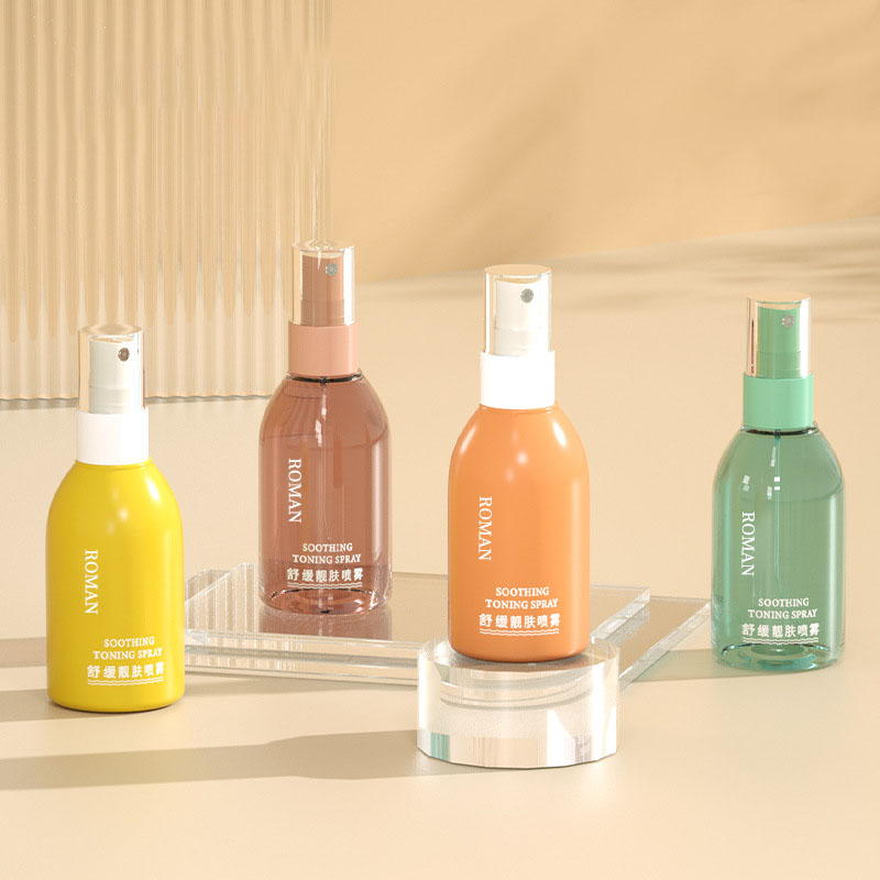 সুগন্ধি লোশন ক্রিম প্রসাধনী জন্য 100ml 120ml 150ml প্লাস্টিক স্প্রে বোতল সূক্ষ্ম কুয়াশা প্রেস ইনভেন্টরি টোনার রিফিল ট্রাভেল বোতল