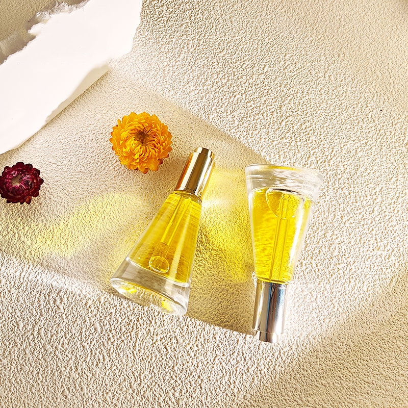 কনিক্যাল গ্লাস কসমেটিক ড্রপার এসেনশিয়াল অয়েল বোতল কনিক্যাল গ্লাস কসমেটিক ড্রপার এসেনশিয়াল অয়েল বোতল