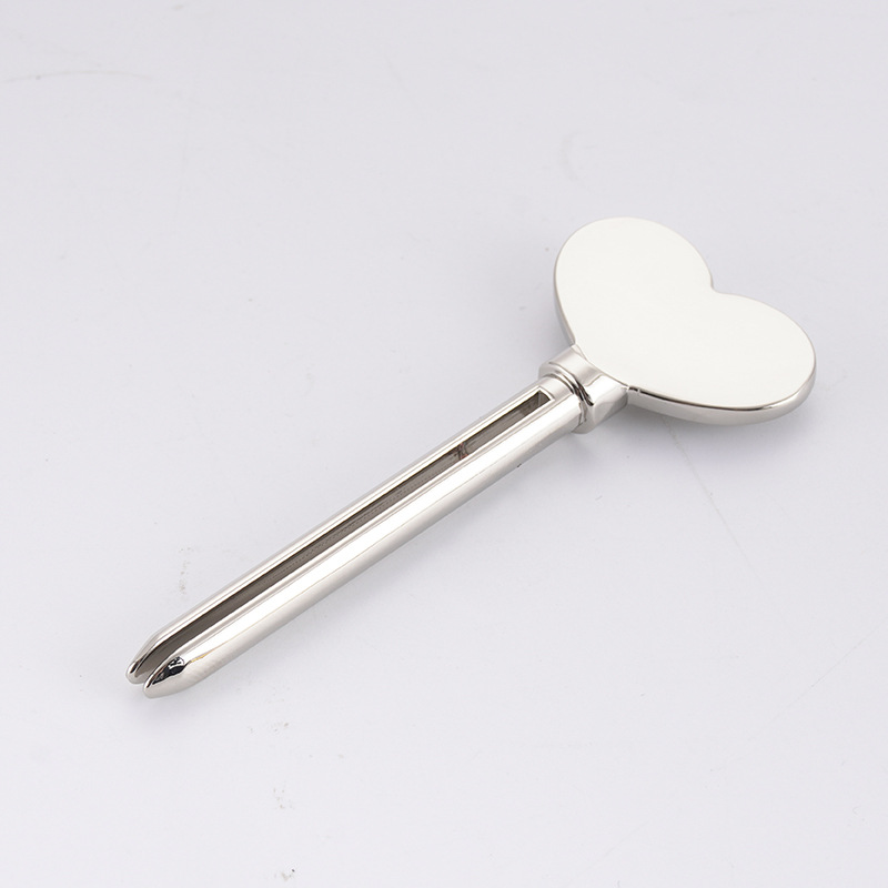 মেটাল টুথপেস্ট ডিসপেনসার ফেসিয়াল ক্লিনজার টুথপেস্ট টিউব স্কুইজার কী শেপ প্রসাধনী টিউব স্কুইজার