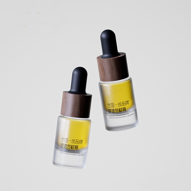 ধাতু বা কাঠের ড্রপার সহ ছোট কাচের প্রয়োজনীয় তেলের বোতল ধাতু বা কাঠের ড্রপার সহ ছোট কাচের প্রয়োজনীয় তেলের বোতল