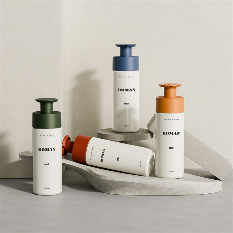 শ্যাম্পু বডি ওয়াশ লোশন লিকুইড হ্যান্ড সোপ শাওয়ার জেল প্যাকেজিংয়ের জন্য 200ml 300ml 400ml 600ml PET প্লাস্টিক রাউন্ড পাম্প বোতল শ্যাম্পু বডি ওয়াশ লোশন লিকুইড হ্যান্ড সোপ শাওয়ার জেল প্যাকেজিংয়ের জন্য 200ml 300ml 400ml 600ml PET প্লাস্টিক রাউন্ড পাম্প বোতল