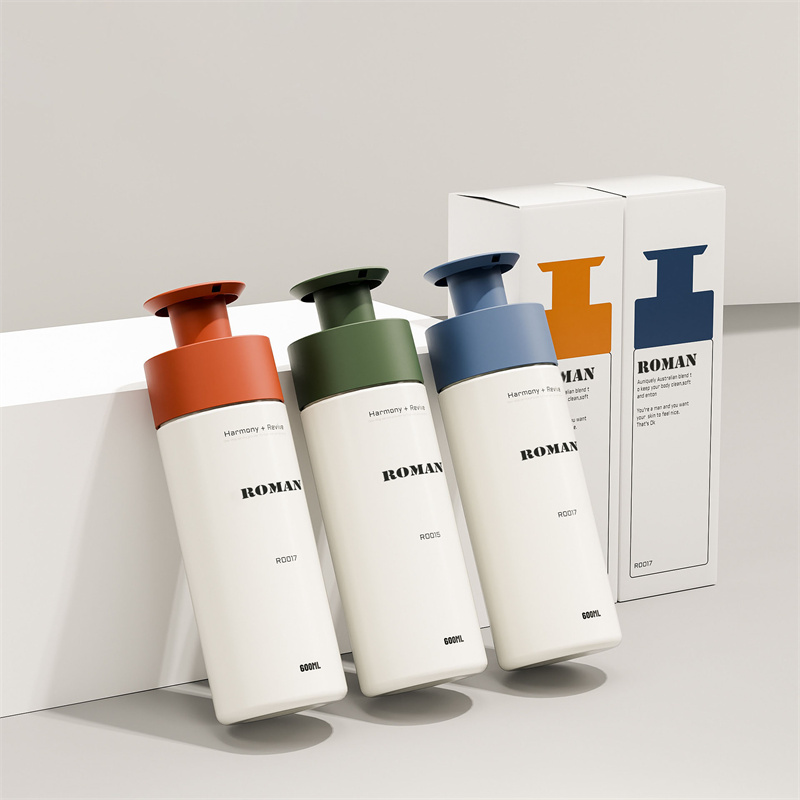 শ্যাম্পু বডি ওয়াশ লোশন লিকুইড হ্যান্ড সোপ শাওয়ার জেল প্যাকেজিংয়ের জন্য 200ml 300ml 400ml 600ml PET প্লাস্টিক রাউন্ড পাম্প বোতল শ্যাম্পু বডি ওয়াশ লোশন লিকুইড হ্যান্ড সোপ শাওয়ার জেল প্যাকেজিংয়ের জন্য 200ml 300ml 400ml 600ml PET প্লাস্টিক রাউন্ড পাম্প বোতল