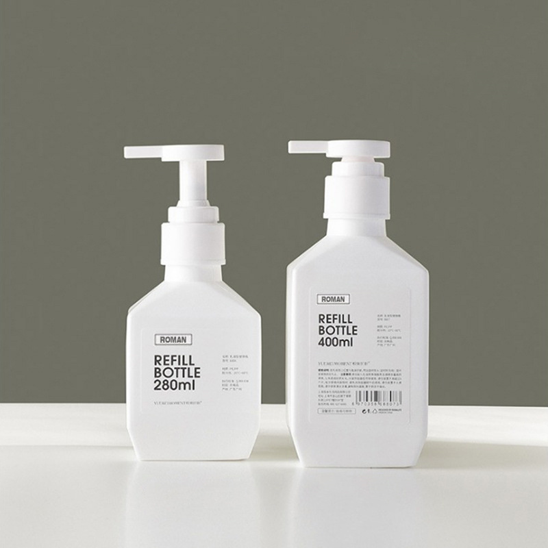 প্রসাধনী প্যাকিংয়ের জন্য 300ml 400ml 600ml PE প্লাস্টিক লোশন বোতল শ্যাম্পুর বোতল বডি ওয়াশ লোশন বডি মিল্ক বোতল প্রসাধনী প্যাকিংয়ের জন্য 300ml 400ml 600ml PE প্লাস্টিক লোশন বোতল শ্যাম্পুর বোতল বডি ওয়াশ লোশন বডি মিল্ক বোতল