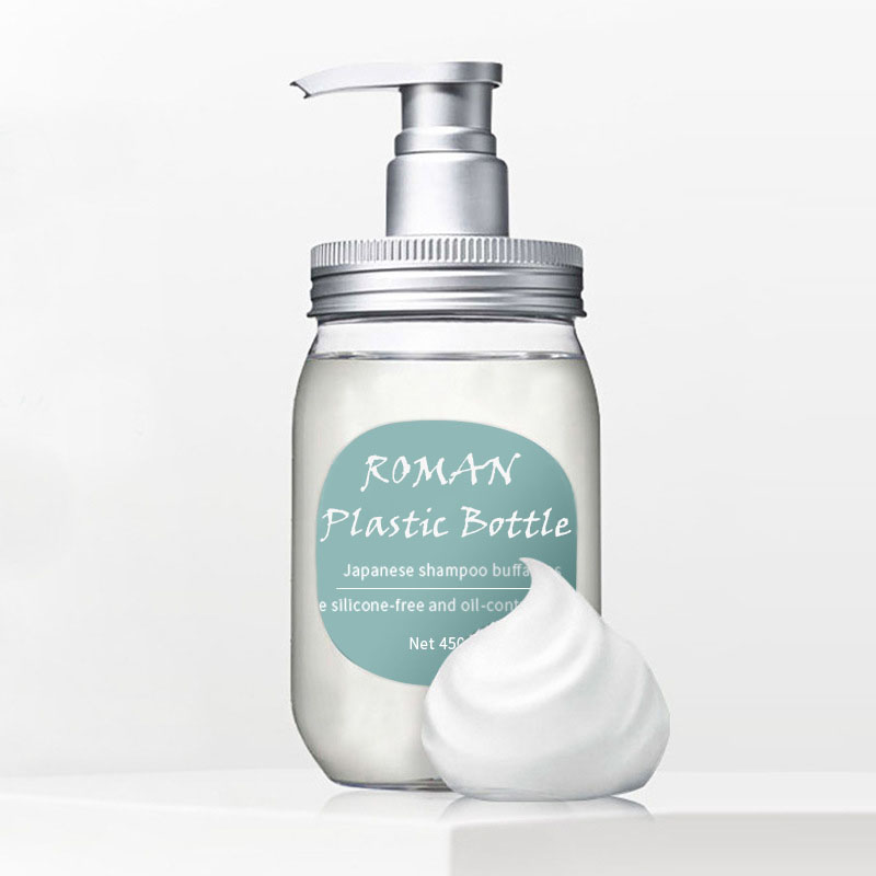 PET 450ml পারফিউম বডি ওয়াশ বোতল স্টার অ্যানিস লোশন বোতল জাপানি অ্যামিনো অ্যাসিড শ্যাম্পু বোতল কন্ডিশনার প্যাকেজ উপাদান