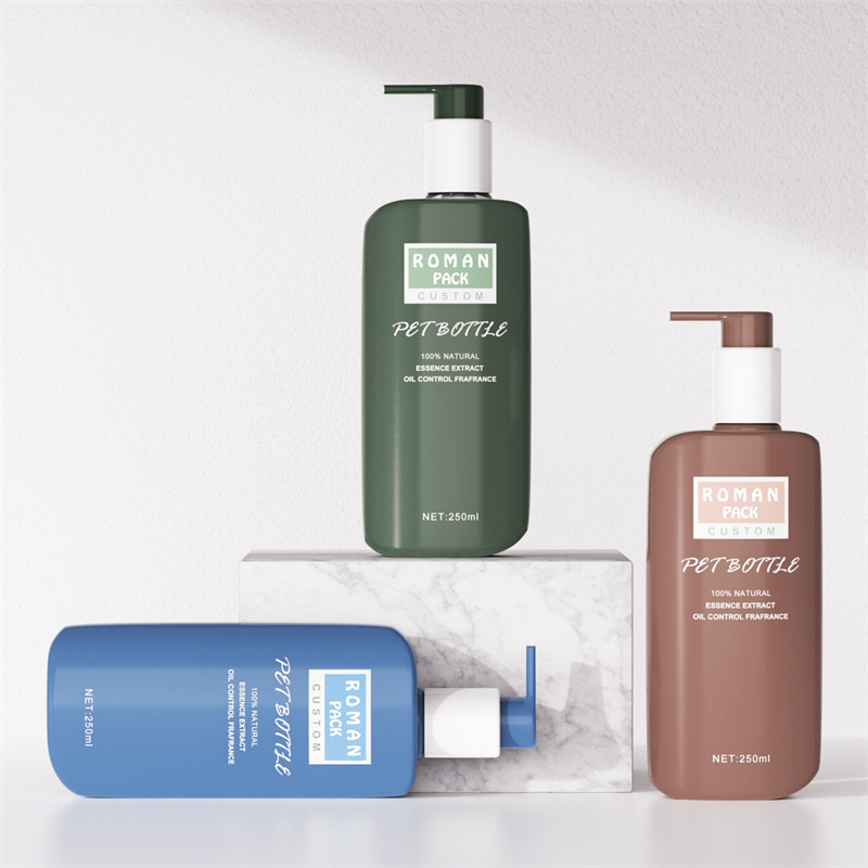 সানস্ক্রীনের জন্য 250ml ফ্ল্যাট ময়েশ্চারাইজিং ম্যাসেজ ক্রিম বোতল ফেসিয়াল ক্লিনজার বডি লোশন কন্টেইনার শাওয়ার জেল শ্যাম্পু বোতল সানস্ক্রীনের জন্য 250ml ফ্ল্যাট ময়েশ্চারাইজিং ম্যাসেজ ক্রিম বোতল ফেসিয়াল ক্লিনজার বডি লোশন কন্টেইনার শাওয়ার জেল শ্যাম্পু বোতল