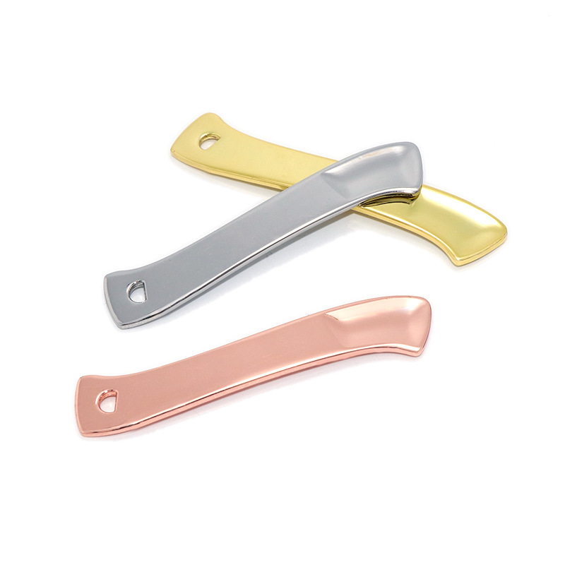 গোল্ড মেটাল মিনি ছোট পুনঃব্যবহারযোগ্য ক্রিম কসমেটিক স্প্যাটুলা চামচ