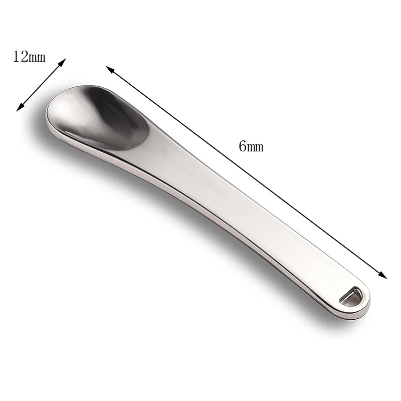 মিনি মেকআপ মিক্সিং স্প্যাটুলা মেটাল কসমেটিক চামচ স্প্যাটুলা মিনি মেকআপ মিক্সিং স্প্যাটুলা মেটাল কসমেটিক চামচ স্প্যাটুলা